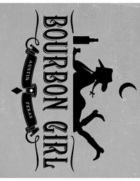 BOURBON GIRL AUSTIN TEXAS logo
