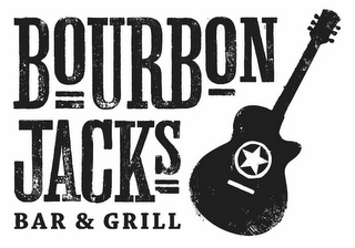 BOURBON JACKS BAR & GRILL logo