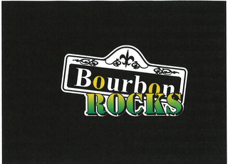 BOURBON ROCKS logo