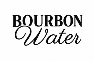 BOURBON WATER logo