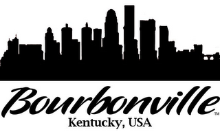 BOURBONVILLE, KENTUCKY, USA logo