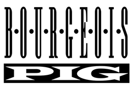 B·O·U·R·G·E·O·I·S PIG logo
