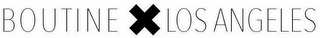 BOUTINE X LOS ANGELES logo