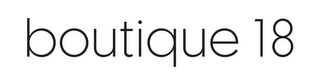 BOUTIQUE 18 logo