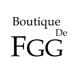 BOUTIQUE DE FGG logo