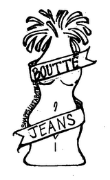 BOUTTE JEANS SHAPES LIKE A BOTTLE logo