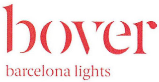BOVER  BARCELONA LIGHTS logo