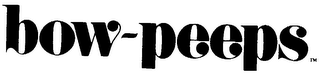 BOW-PEEPS logo