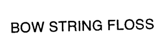 BOW STRING FLOSS logo