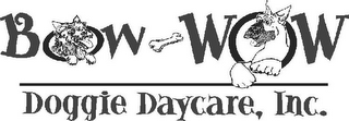 BOW-WOW DOGGIE DAYCARE, INC. logo