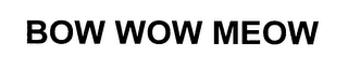 BOW WOW MEOW logo