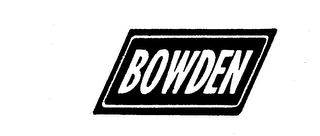 BOWDEN logo
