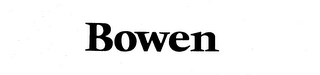 BOWEN logo