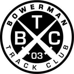BOWERMAN TRACK CLUB BTC 03 logo