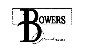 BOWERS COCOANUT FROSTED logo