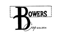 BOWERS CRISP GOLDEN logo