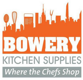 BOWERY KITCHEN SUPPLIES WHERE THE CHEFSSHOP logo