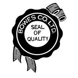 BOWES CO. LTD. SEAL OF QUALITY logo