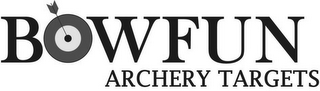 BOWFUN ARCHERY TARGETS logo