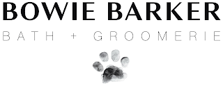 BOWIE BARKER BATH + GROOMERIE logo