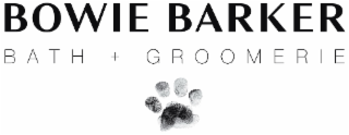 BOWIE BARKER BATH + GROOMERIE logo