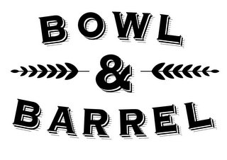 BOWL & BARREL logo