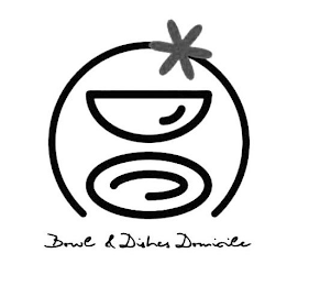 BOWL & DISHES DOMICILE logo