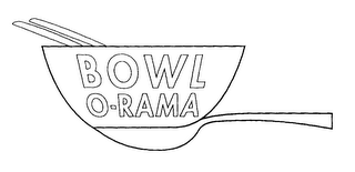 BOWL O-RAMA logo