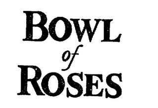 BOWL OF ROSES logo