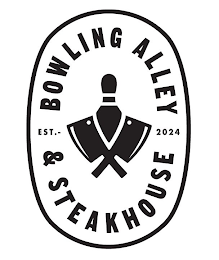 BOWLING ALLEY & STEAKHOUSE EST.- 2024 logo