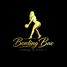 BOWLING BAE STRIKE IN STYLE. logo
