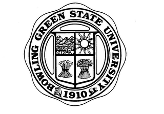 BOWLING GREEN STATE UNIVERSITY 1910 logo