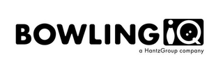 BOWLING IQ A HANTZGROUP COMPANY logo