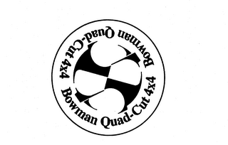BOWMAN QUAD-CUT 4X4 logo