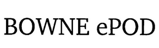 BOWNE EPOD logo
