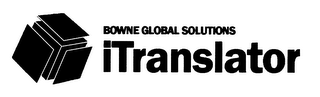 BOWNE GLOBAL SOLUTIONS ITRANSLATOR logo