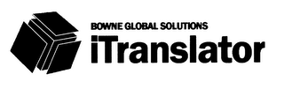 BOWNE GLOBAL SOLUTIONS ITRANSLATOR logo