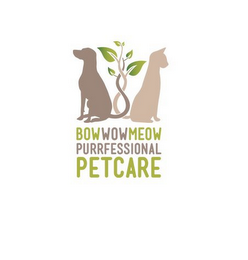 BOWOWMEOW PURRFESSIONAL PETCARE logo