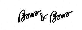 BOWS & BOWS logo