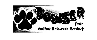 BOWSER YOUR ONLINE BROWSER BASKET logo