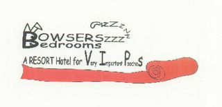 BOWSERSZZZZZZZZZBEDROOMS A RESORT HOTEL FOR VERY IMPORTANT POOCHES logo