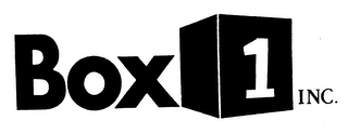 BOX 1 INC. logo