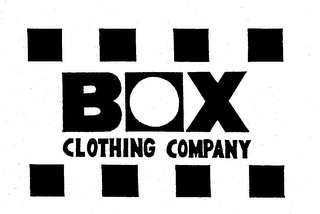 BOX CLOTHING COMPANY logo