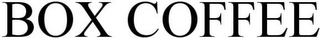 BOX COFFEE logo