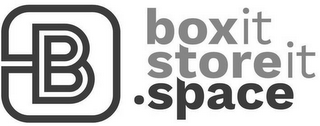 BOX IT STORE IT .SPACE B logo
