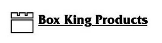 BOX KING PRODUCTS logo
