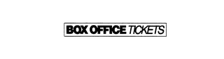 BOX OFFICE TICKETS logo