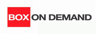 BOX ON DEMAND logo