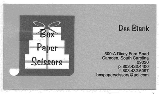 BOX PAPER SCISSORS logo