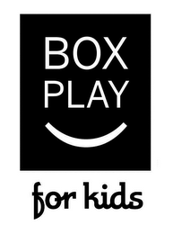 BOX PLAY FOR KIDS logo